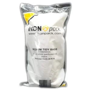Bag 27L Kitch Tidy Ikon White, 1000/C