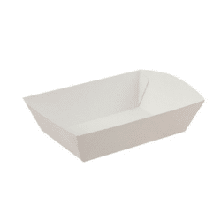 Food Tray White Small, 250/C