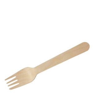 Fork 160mm Wooden Fsc Certified, 1000/C