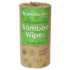 WIPES BAMBOO ROLL GREEN 300X530mm, 4R/C