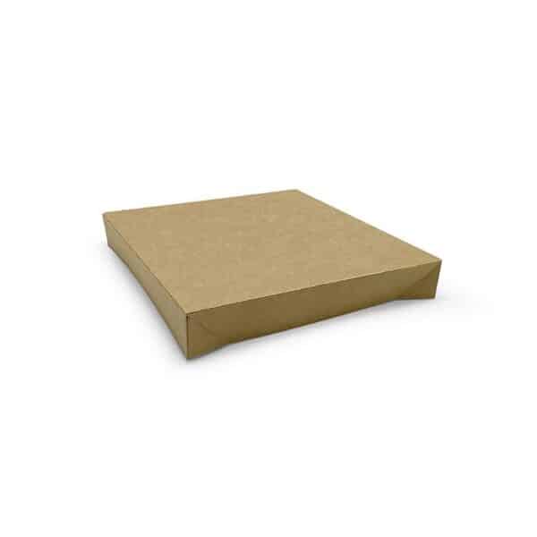 Lid Small Tray Kraft Catering-no window, 100/C