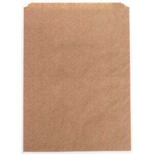 Paper Bag No 6 Flat Strung Wrap Brown 336X240mm, 500pc/Pk