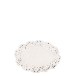 Doyley Paper Lace Oval White No 1, 2000/C