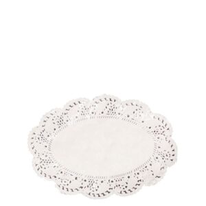 Doyley Paper Lace Oval White No 2, 2000/C