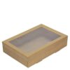 Catering Tray Kraft No-2 (359X252X80mm), 100/C - Image 2