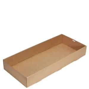 Catering Tray Kraft No-3 (558X252X80mm), 50/C