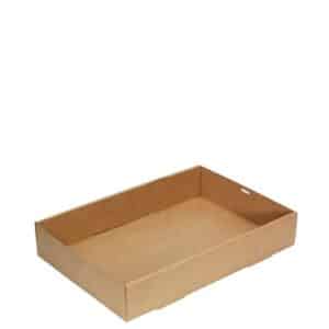 Catering Tray Kraft No-4 (450X310X80mm), 50/C