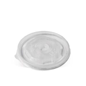 LID PP Flat for 12/16/24oz bowl/No Hole, 500/C