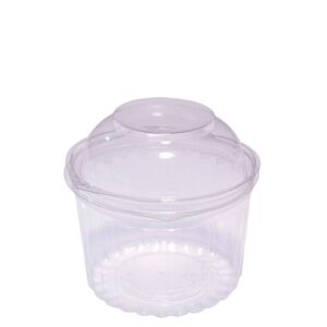 Show Bowl 16oz/455 ml Dome Hinged Lid Clear, 250/C