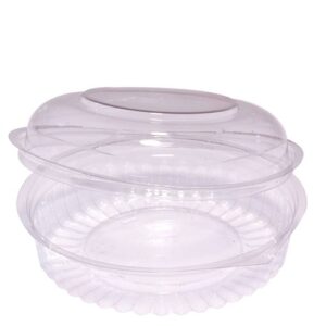 Show Bowl 20oz/568ml Dome Hinged Lid Clear, 150/C