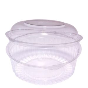 Show Bowl 24oz/682ml Dome Hinged Lid Clear, 150/C