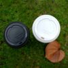Lid Plastic To Suit 12 oz Hot Paper Cup White 92mm, 1000/C - Image 2