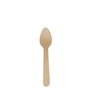 Wooden Teaspoon FSC Certified 110mm, 1000/Box