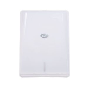 Hand Towel Dispenser Interleave White, 1/C