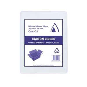 CTN LINER 640 X 640 + 390 MM  NON-ENTRAP 500/C