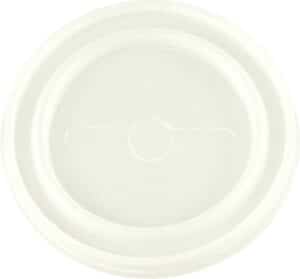 Lid Plastic 100 mm S/T Nmp_7052 Opaque, 100/Slv