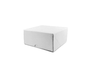 Cake Box Paper Board White, 8x8x4 Inch, 100/C