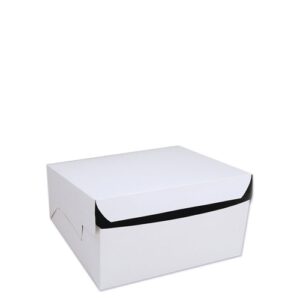 Cake Box White 10x10x3.25 Inch, 100/C