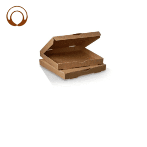 Brown Pizza Box